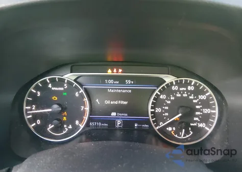 2021 Nissan Altima Sv Fwd из США, поврежденный, VIN 1N4BL4DV4MN381444